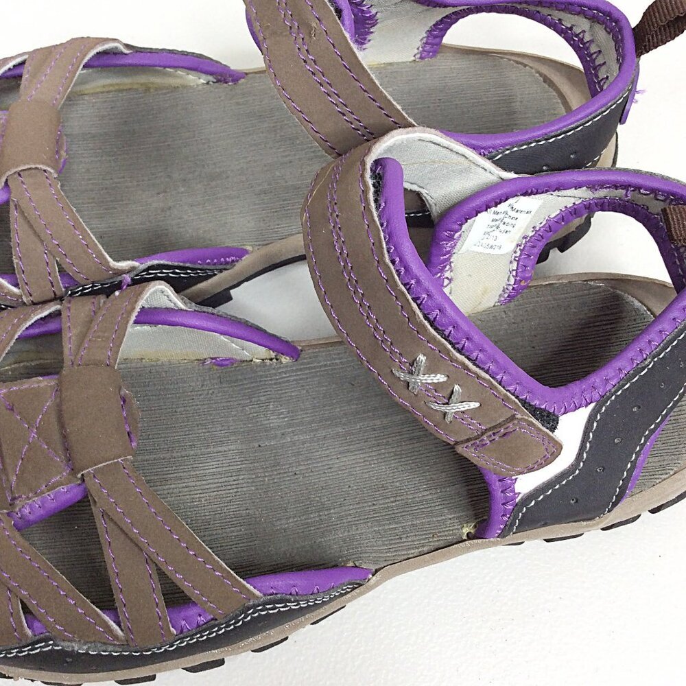 Northside Women's Sport Sandals Size 9 Closed Toe Brown Adjustable Ankle Strap - Picture 5 of 8
